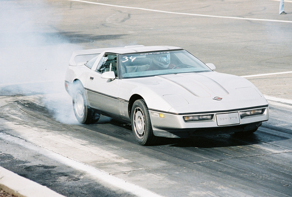 Corvette Burn-Out